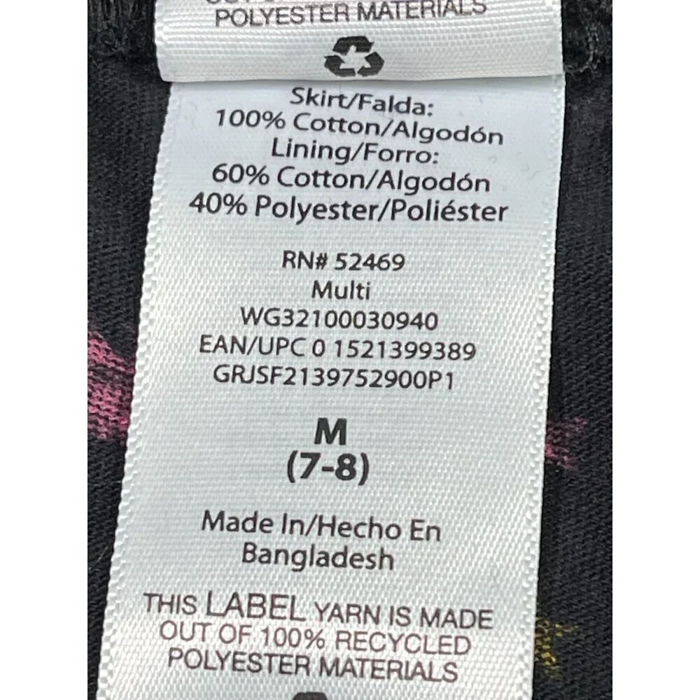 Celebrate Halloween Tiered Skirt – Girls M (7–8)
